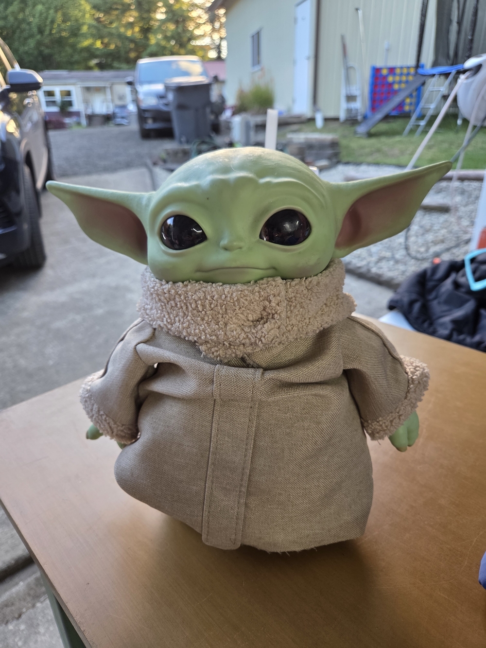 Grogu  plush bean bottom "baby Yoda,The Child" The Mandalorian Star Wars MATTEL